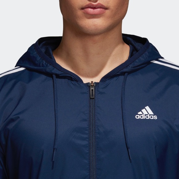 Essentials 3-Stripes Wind Jacket - Picture 5 of 6